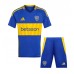 Boca Juniors Dětské Oblečení Domácí Dres 2024-25 Krátkým Rukávem (+ trenýrky)